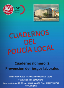 Cuadernos del policia local