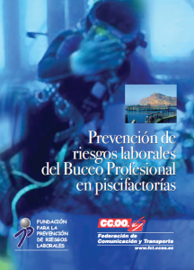 Buceo profesional en piscifactorías