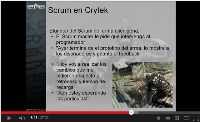 Srum en Crytek