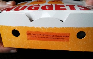 Mensaje sorpresa en los nuggets