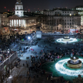 Botellas de plastico en Londres