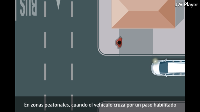 Preferencia peatones y ciclistas