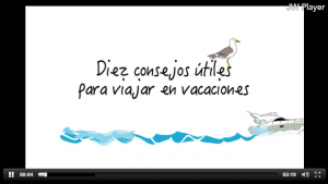 Consejos para vacaciones