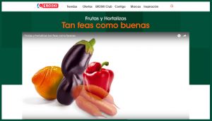 Frutas y verduras feas