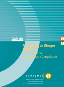 Prevención en la manipulación de pescado y congelados