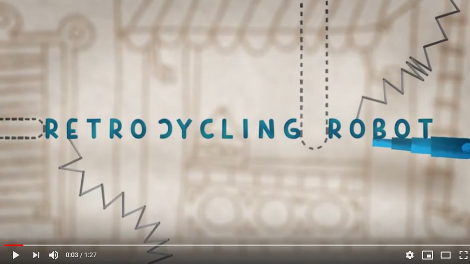 Retrocycling Robot
