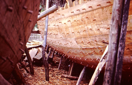 Construcción de un barco