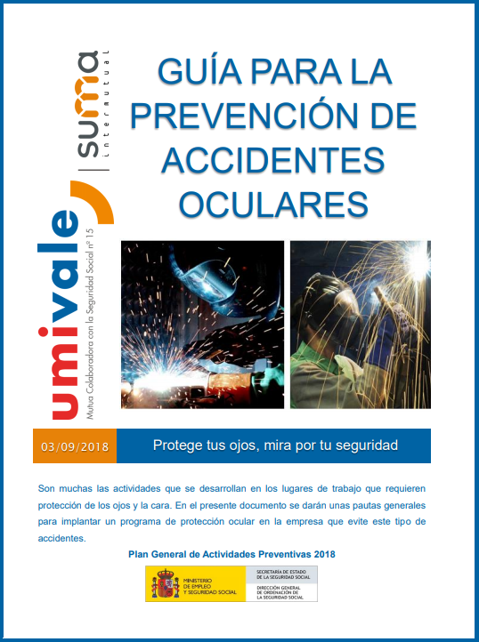 Prevención de accidentes oculares