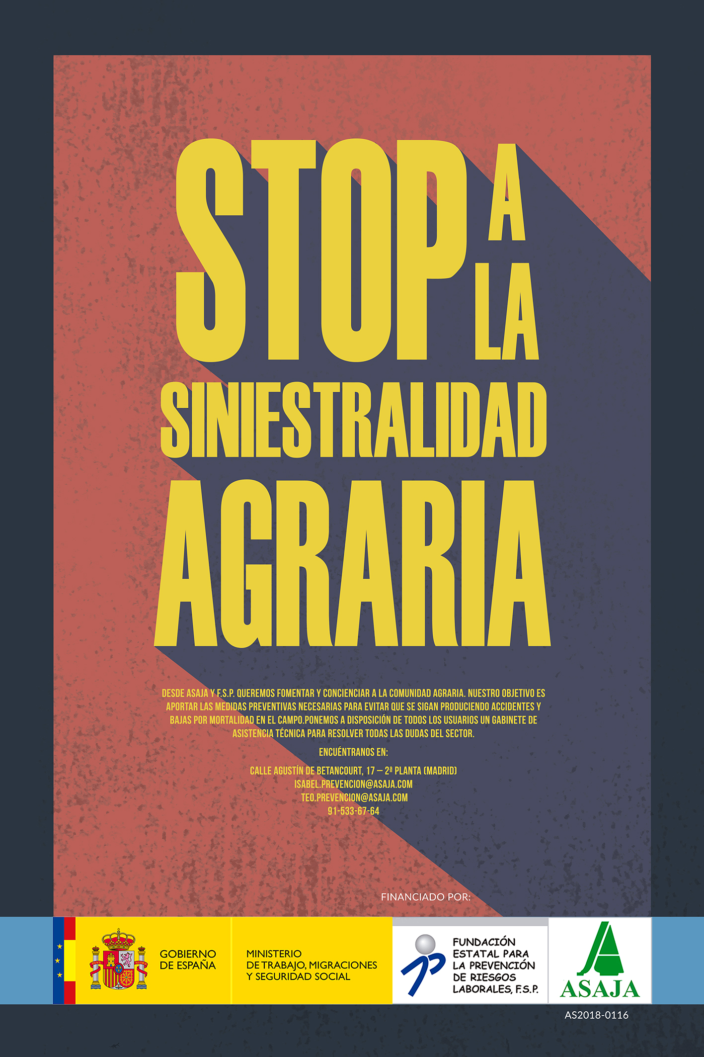 Stop a la siniestralidad agraria