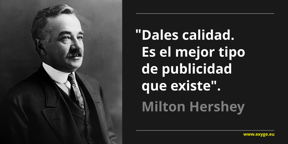 Frase Milton Hershey