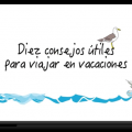 Consejos para vacaciones