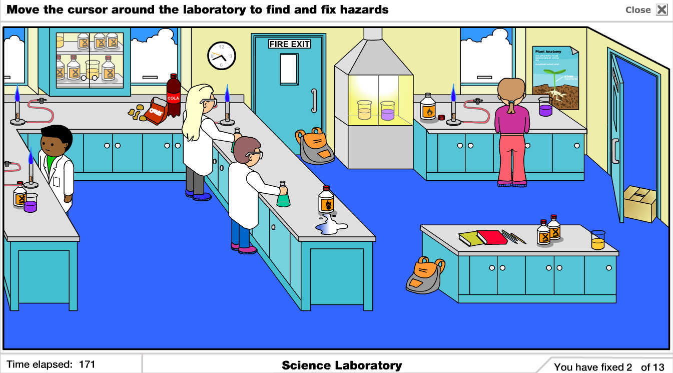 El riesgo en el laboratorio